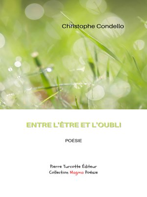 cover image of Entre l'être et l'oubli